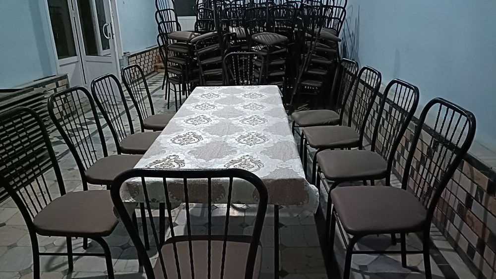 Stol stul kamplekt sotiladi