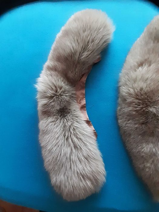 Перчатки,Мех воротники.