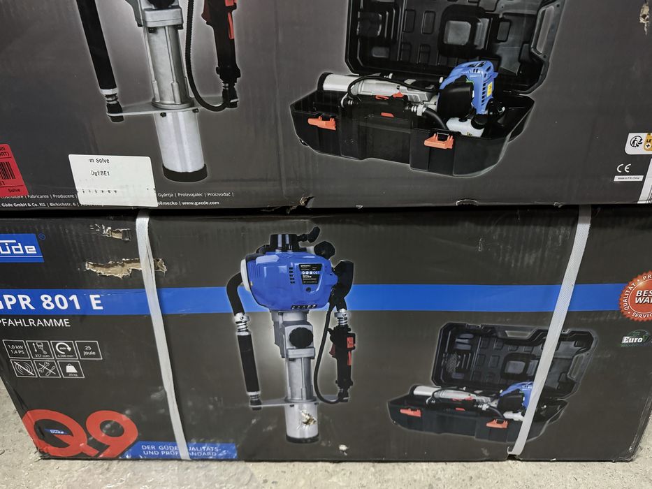 Batator de stalpi pe benzina