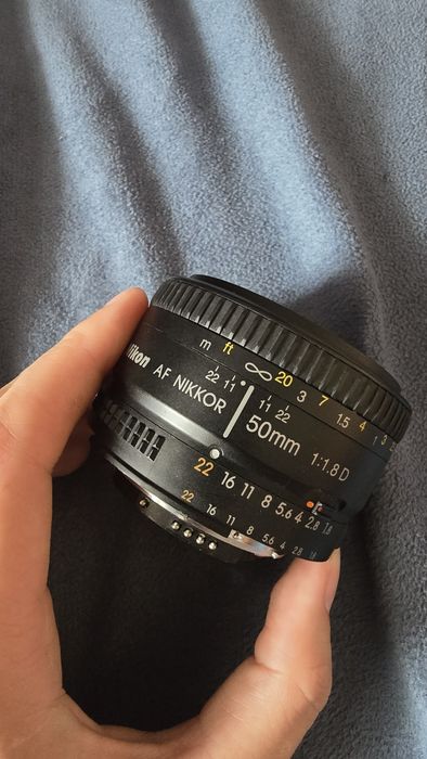 Объектив nikkor AF 50mm 1.8D