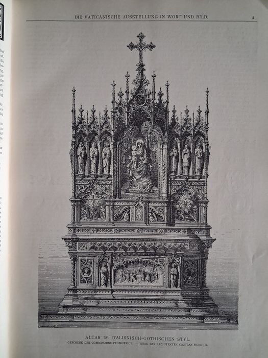 Carte veche si rară despre Vatican