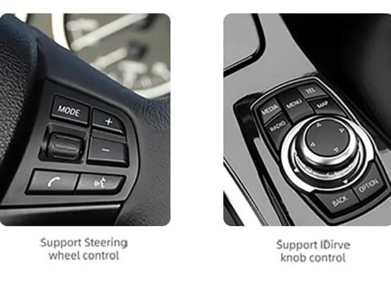 Безжичен Apple CarPlay / Android Auto за BMW E84 F20 F30 F10 E90 2008-2012 CIC система