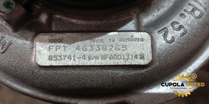 Turbosuflanta / Turbo / Turbina 2.2D 853741-4 46338265 Alfa Romeo Ste