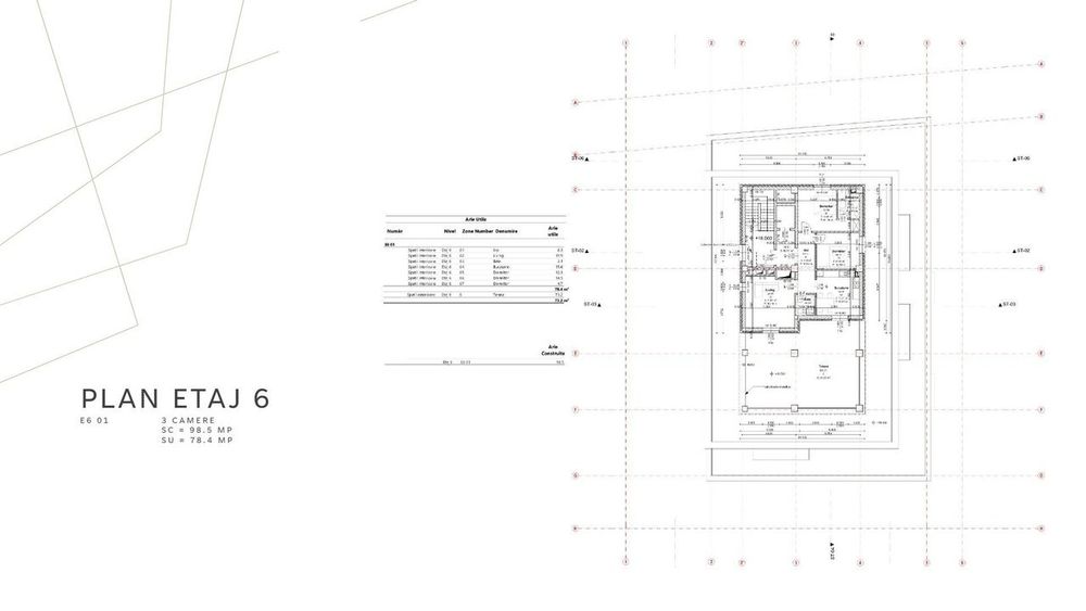 Proiect rezidențial cu AC – 29 apartamente – 4.330 mp – 35 parcări – S