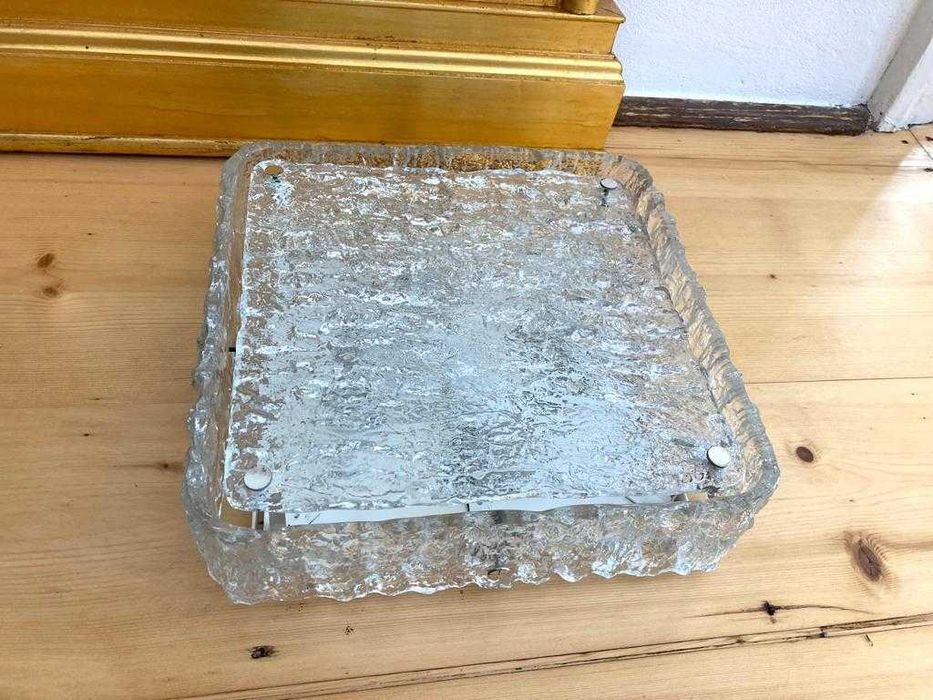 KAISER lustra palfoniera aplica din stilca Murano mid century design