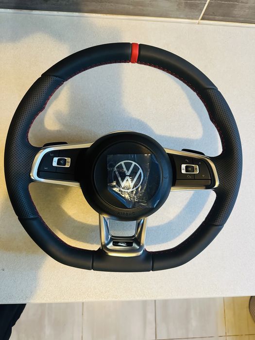 Volan R line golf passat b6 b7 b8 arteon cc 12-18 comnezi