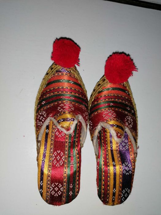 Детски  цървули-естествена кожа-нови №34