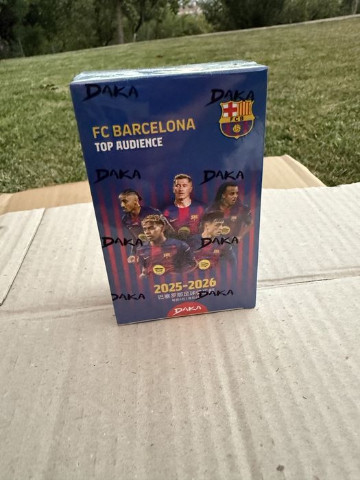 2 cutii sigilate fc barcelona si real madrid daka top audience 25/26