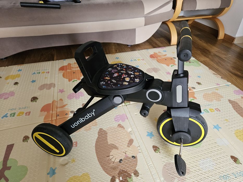 Tricicleta reversibila 3 in 1 Uonibaby Cosmos