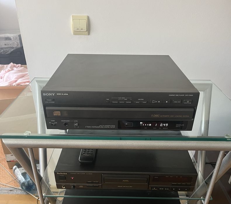 Sony CDP-C 500M  CD Pleyer  5 Disc