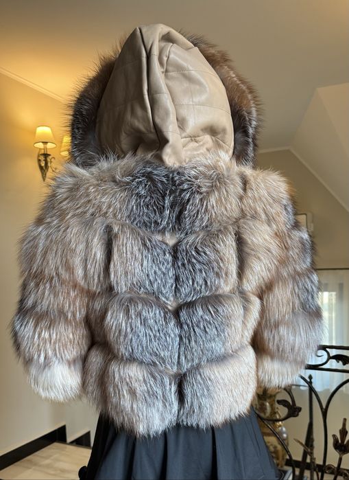 Blana naturala de vulpe, marimea S