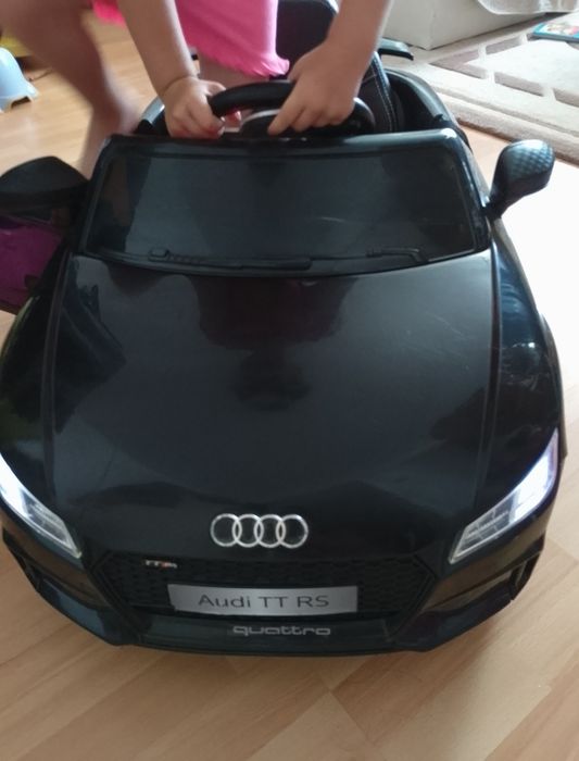 Vand Masinuta electrica copii Audi TTRs neagra