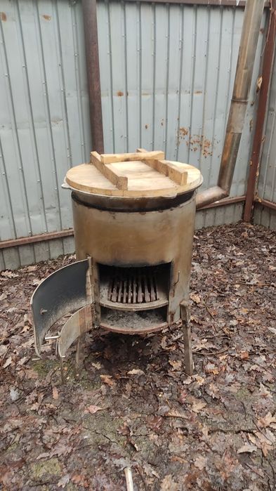 Казан печка ошак