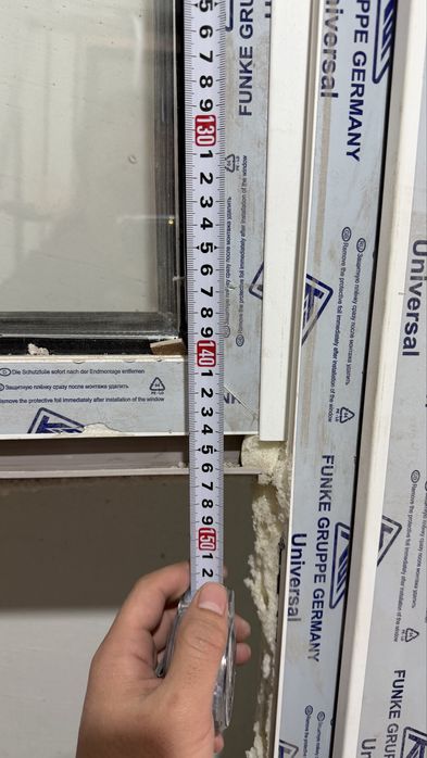 Балконная дверь с окном