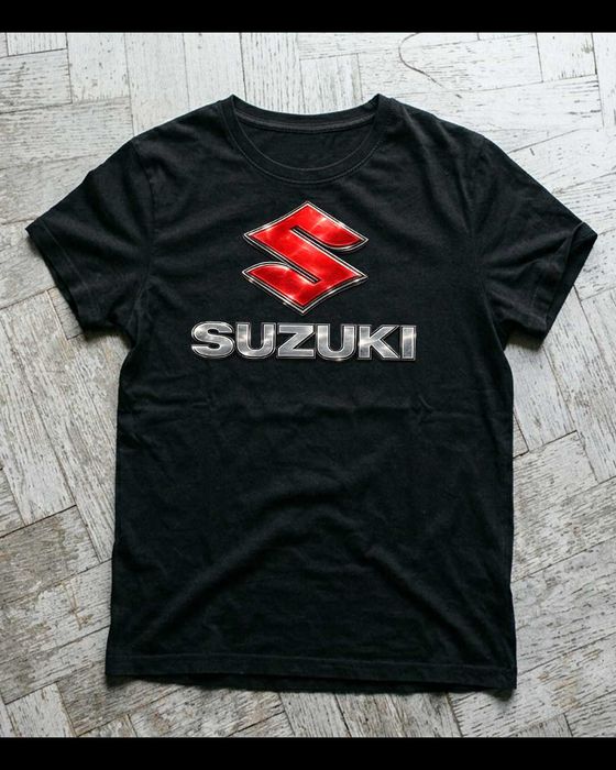 Tricou Suzuki Moto (GSX-R) Negru - Marimi Disponibile
