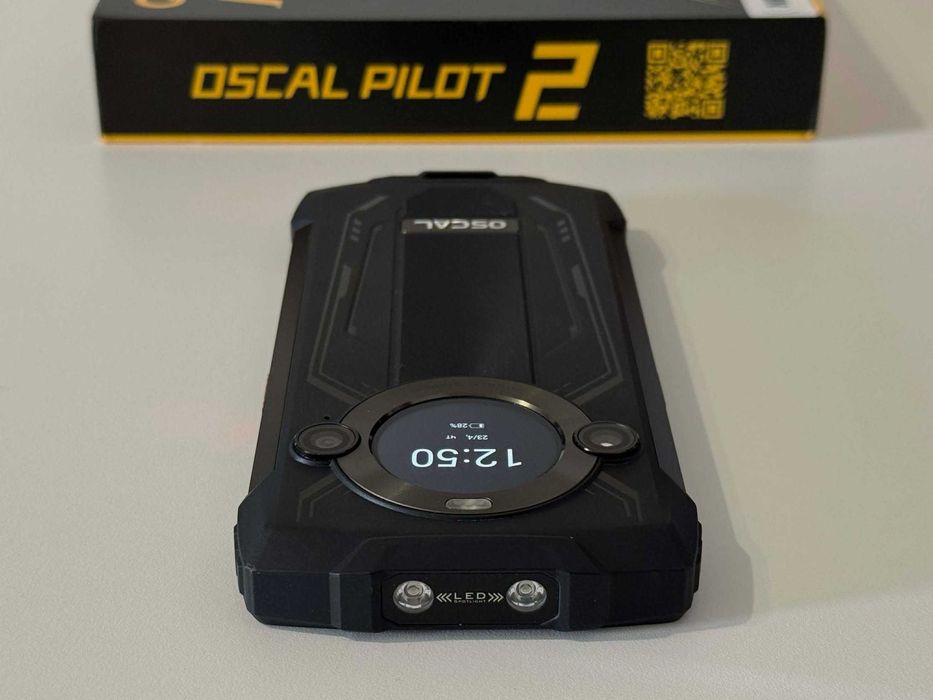 Бартер! НОВ! Oscal Pilot 2 256/8GB Black (Черен) 8800mAh (устойчив) смартфон.