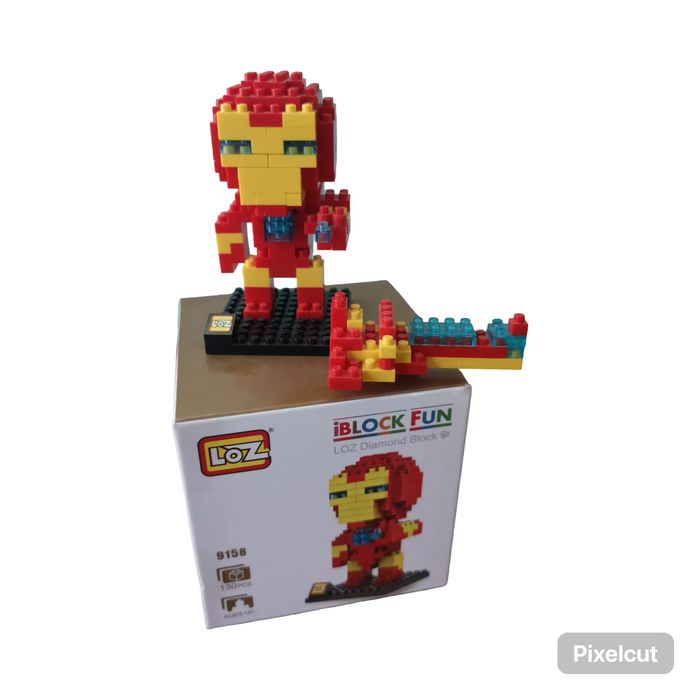 Clasic Iron Man Loz 9158 tip lego