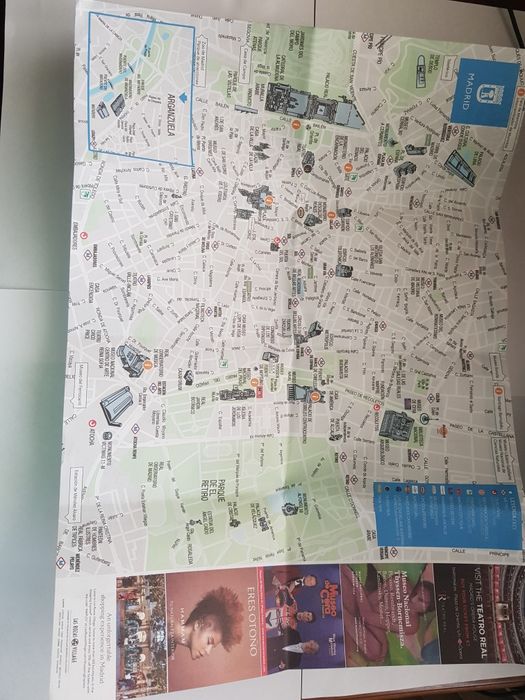 Hărți orașe Viena/Madrid/Budapesta/Bologna