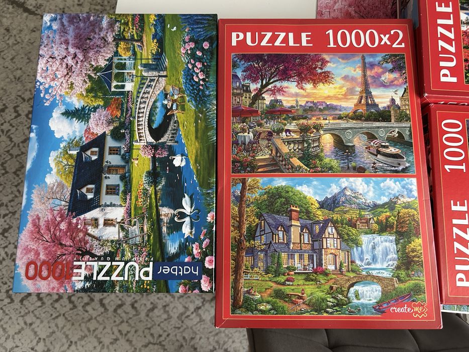 Продам пазлы разные