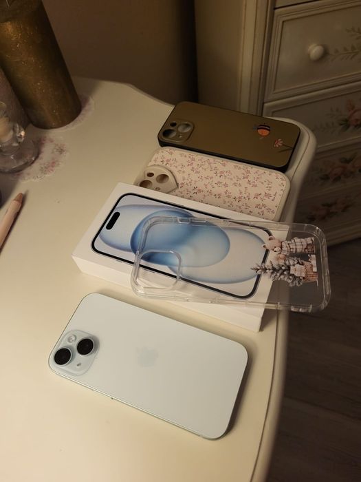 Iphone 15, blue, ca nou
