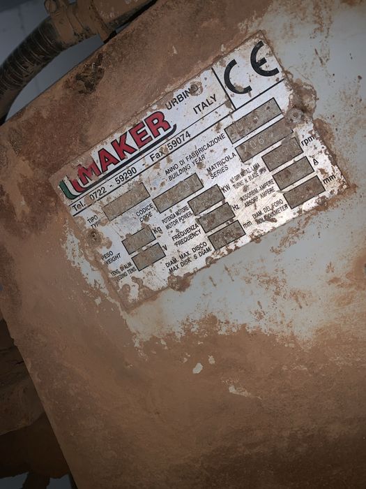 Електрическо табло за каменорез – стоп бутон