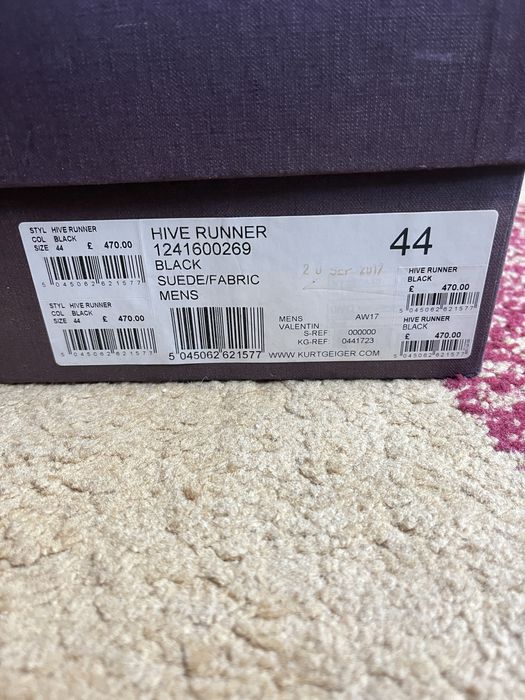 Valentino Hive Runners- Suade and Mesh