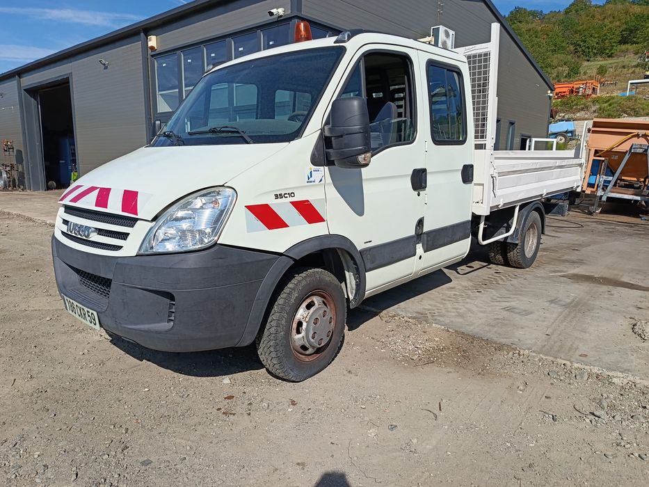 Iveco Daily 35C10 Basculabil / Benă – 120.000 km Reali – Import Franța (Primărie)