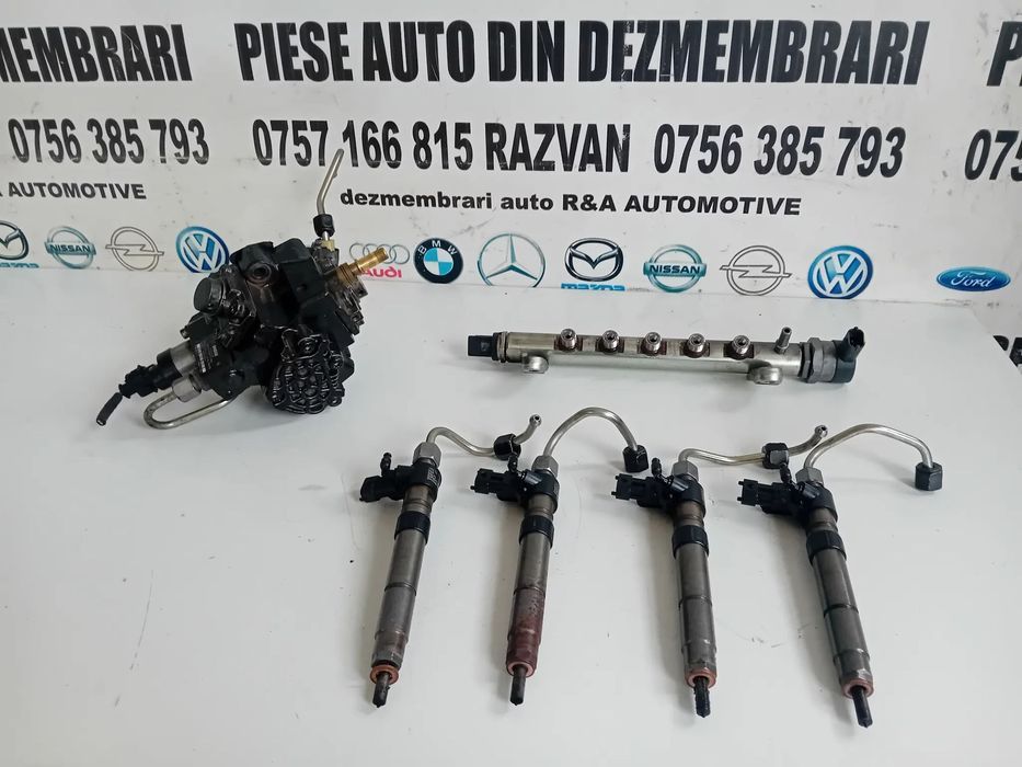 Kit Injectie Injectoare Pompa Rampa Range Rover Evoque 2.2 Diesel Motor 224DT 9687454480 9683268980