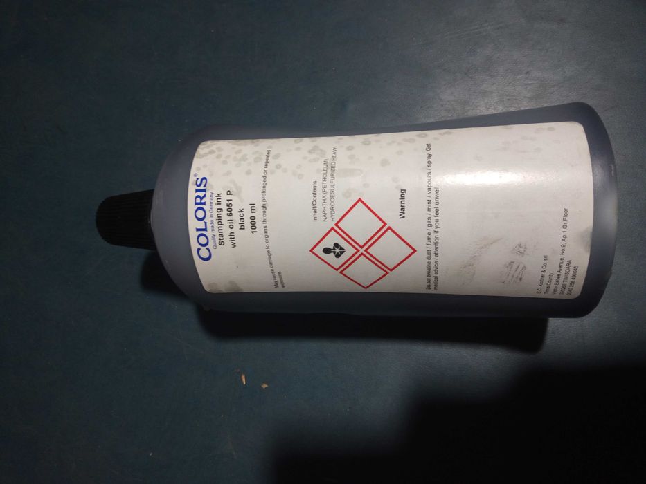 Tus de stampile pe baza de ulei 1000 ml