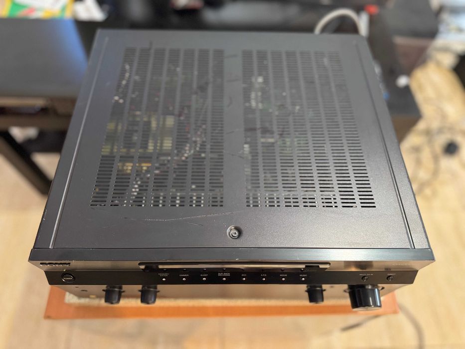 Receiver SONY STR-DA1200 ES negru, HDMI, telecomanda, perfect functional, cu test video!