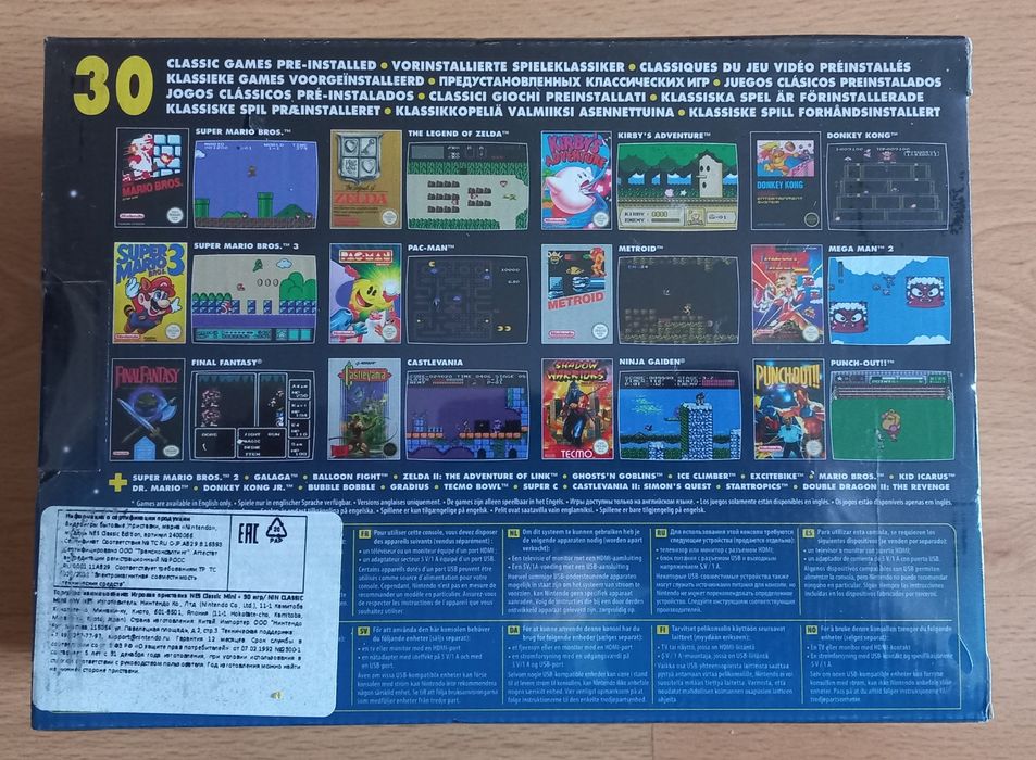 Новая Nintendo NES Classic mini