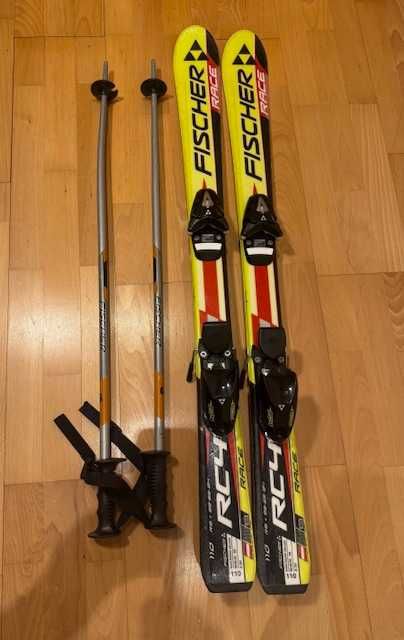 Schiuri copii Fischer RC4 PRO 110 cm + bete Fischer