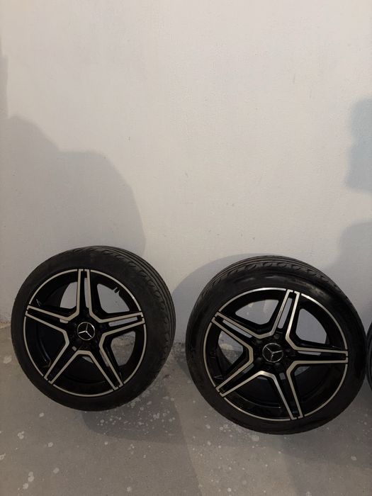 Джанти с гуми за Мерцедес 5x112 18-ки Спорт пакет