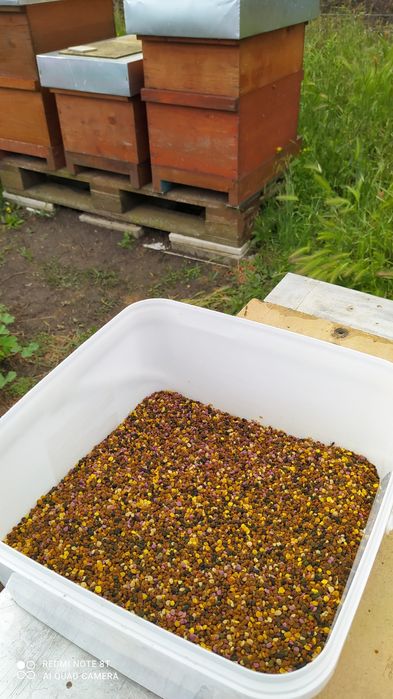 Овощна градина с пчелен