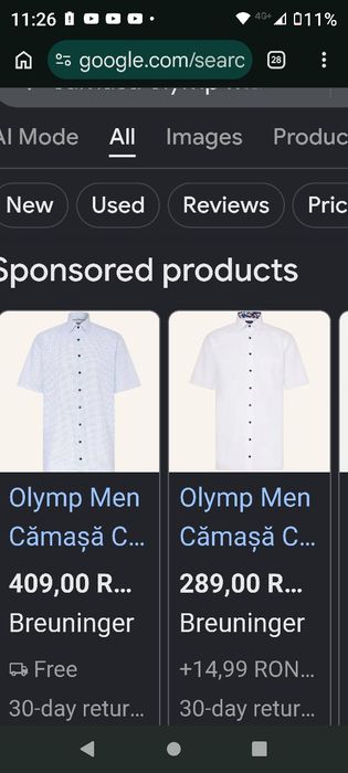 Camasi barbati Olymp Eterna noi 2XL
