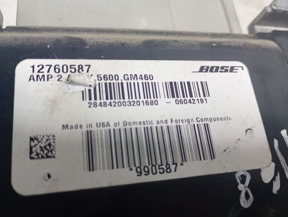 Amplificator audio 12760587 Cadillac BLS 1 (2006 - 2009) 1.9 TiD