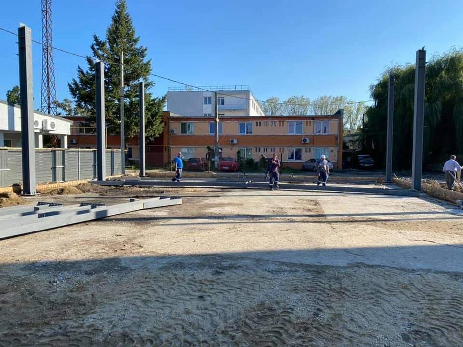 Vand hala metalica 10x20x4H conform proiect de executie