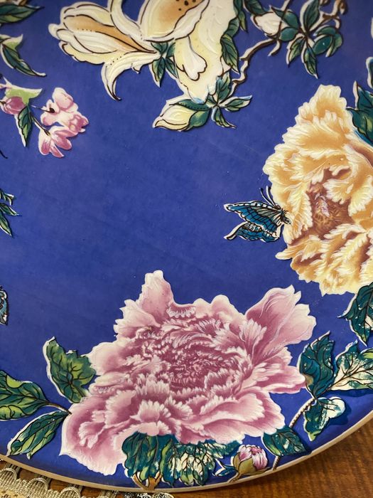 Японска чиния за стена от порцелан