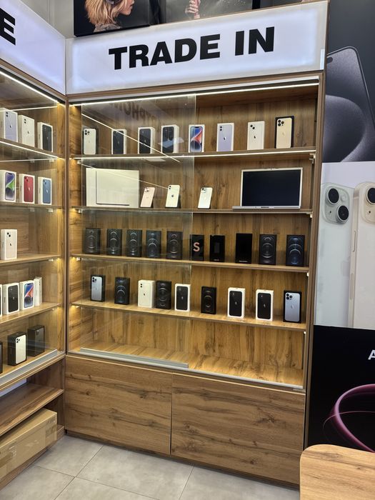 Полки /витрины/ шкафы