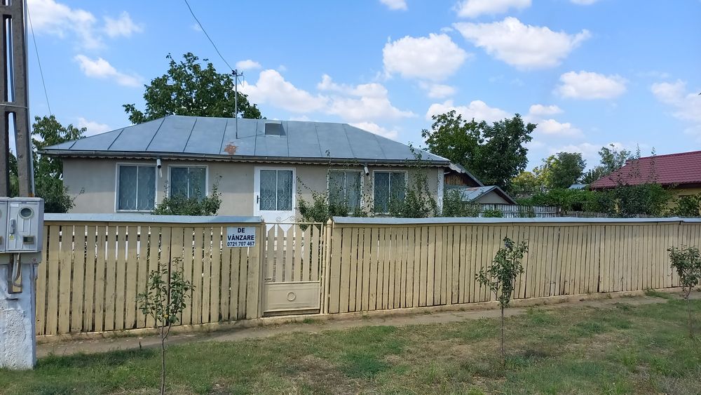 Gospodarie si teren intravilan 2550 mp. Com. Munteni-Buzau, IL .