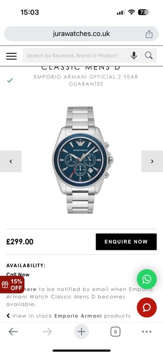 Ceas Emporio Armani