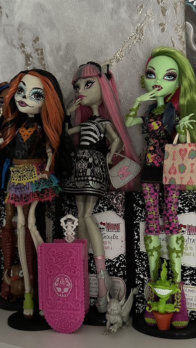 Куклы монстер хай, monster high, ever after high