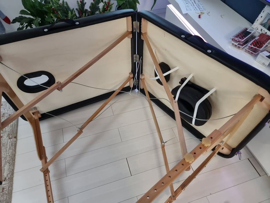 Masă/ pat de masaj/ gene/cosmetică, cadru lemn