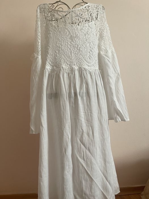 Rochie alba marimea  L