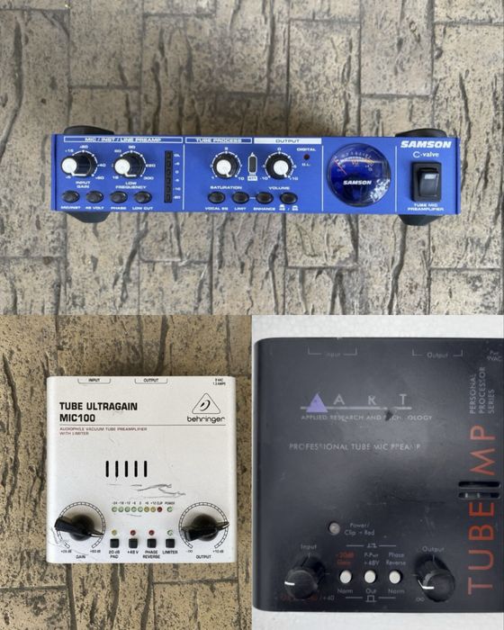 preamplificator lampa microfon / instrumente muzicale