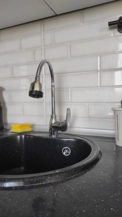 Установка смесителей