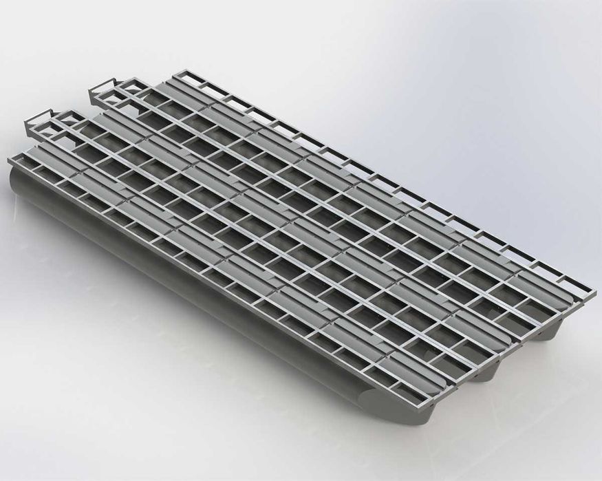 Flotoare pentru constructie ponton catamaran, trimaran