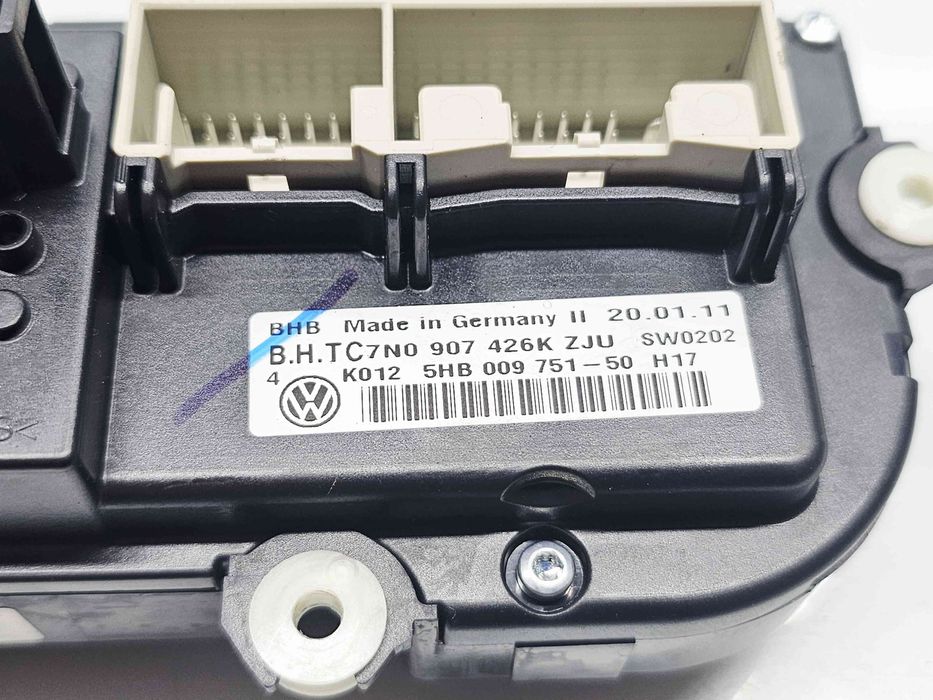 Panou comanda clima Volkswagen Golf 6 (5K1) [Fabr 2009-2013] 7N090742