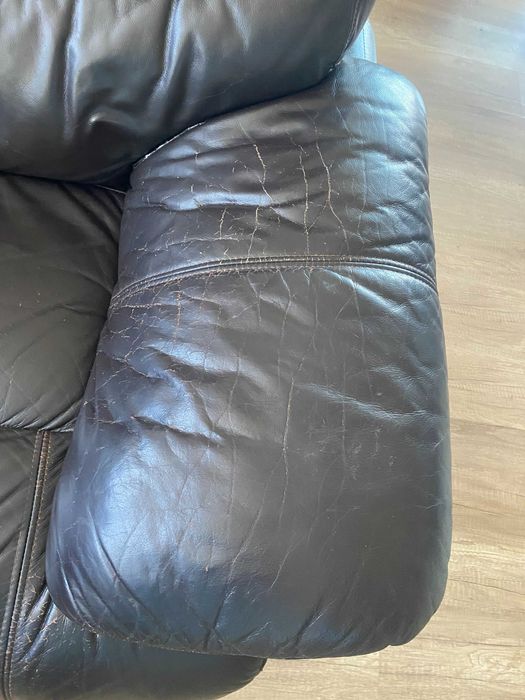 Комплект кожени дивани двойка и тройка