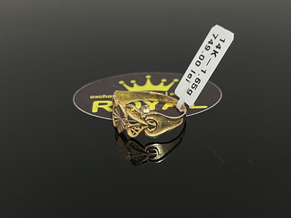 Bijuteria Royal CB : Inel dama aur 14k 1,65gr